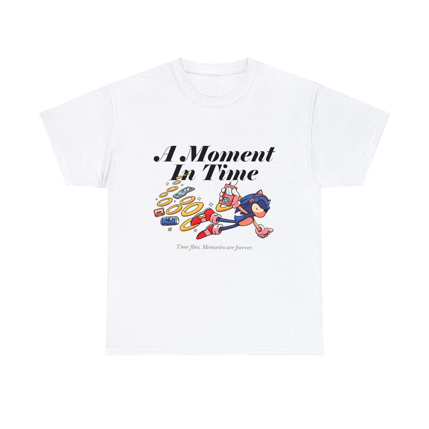 Time Flies. Memories Are Forever Tee / White