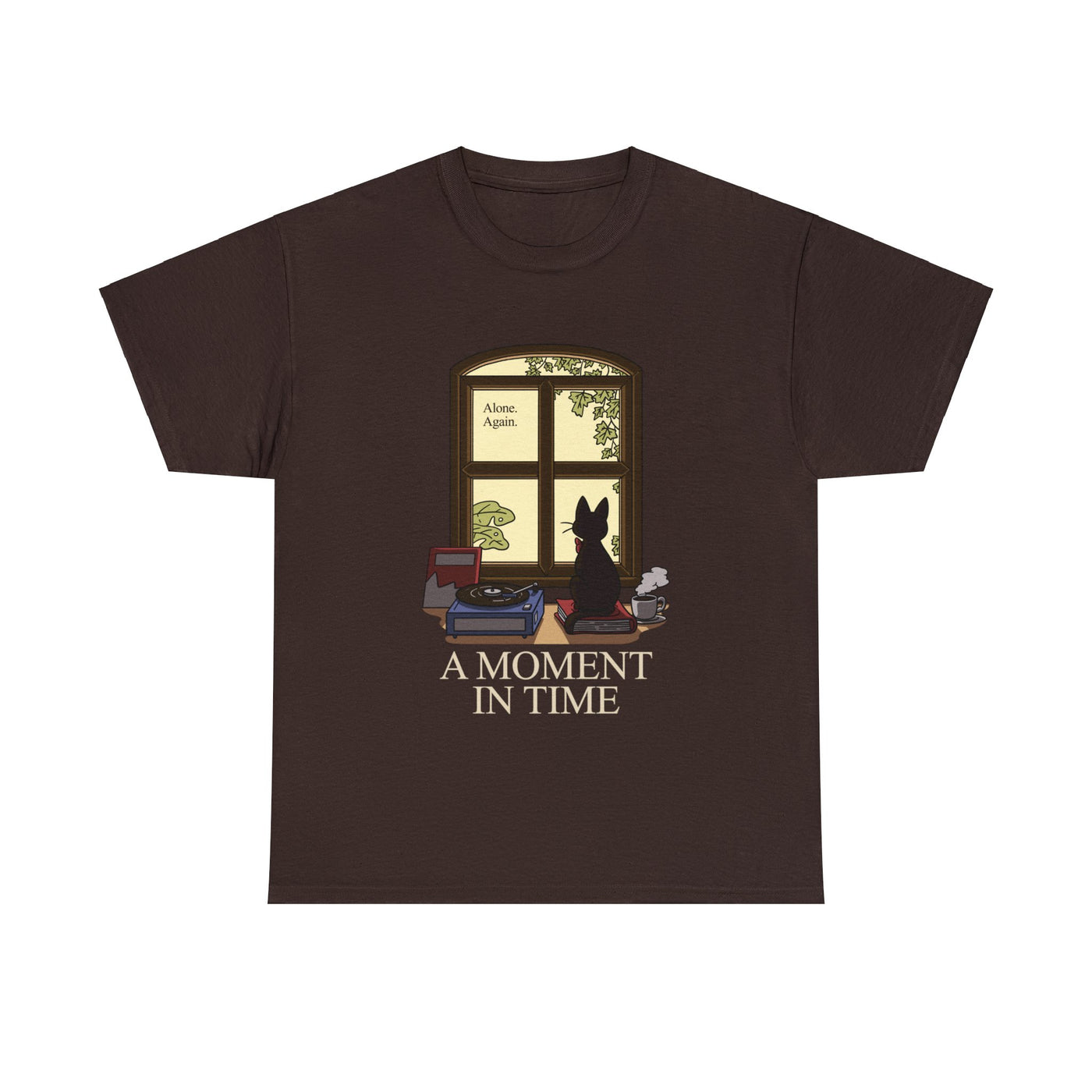 Alone. Again. Tee / Brown