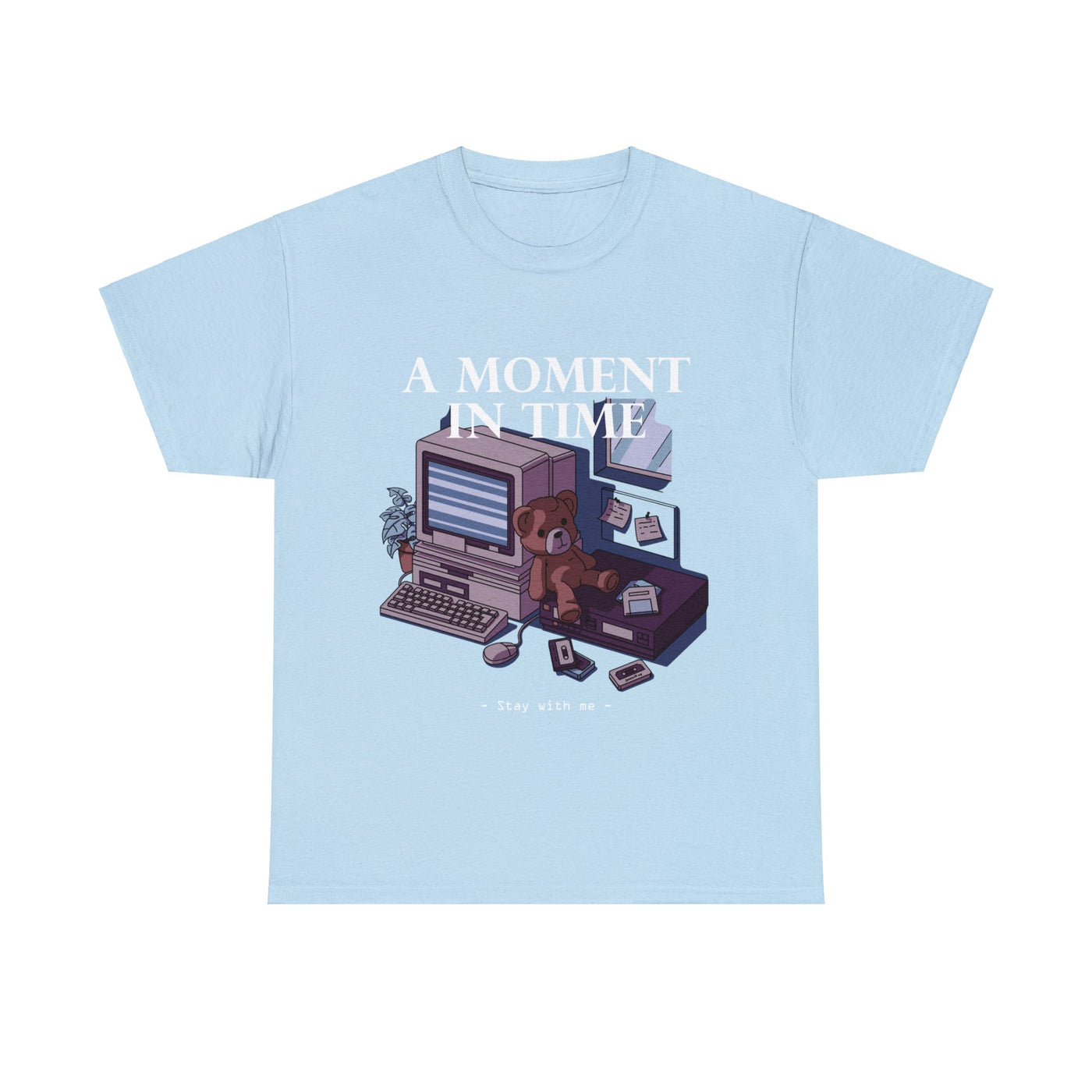 Stay With Me Tee / Light Blue