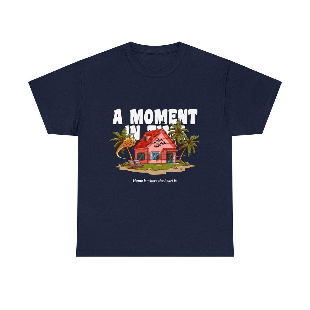 Home is Where The Heart Is Tee / Navy – A Moment In Time